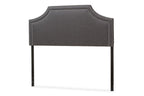 Baxton Studio Avignon Headboard Grey/King