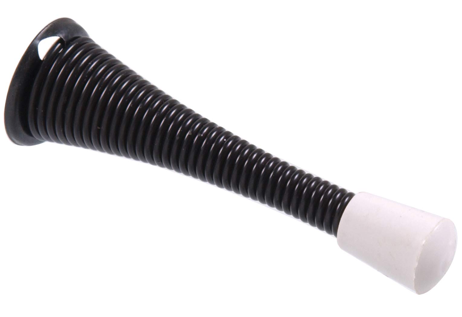 Hardware Essentials 852349 Spring Door Stops Oil Rubbed Bronze -2 Pack