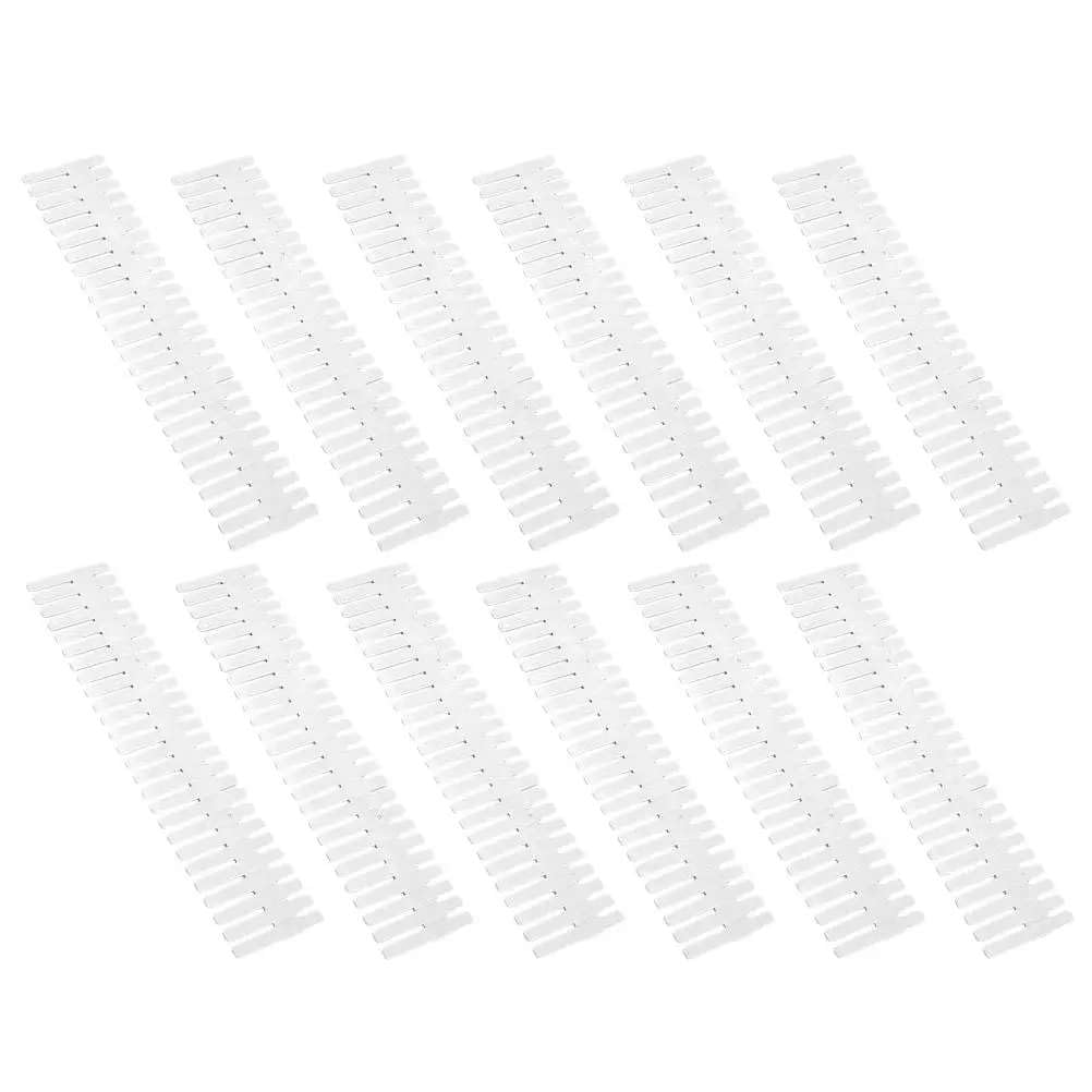 Mann Mart Organize Your Drawers: 12Pack Adjustable Drawer Dividers, 45X7Cm, Customize Your Space With Diy SubGrid Separators