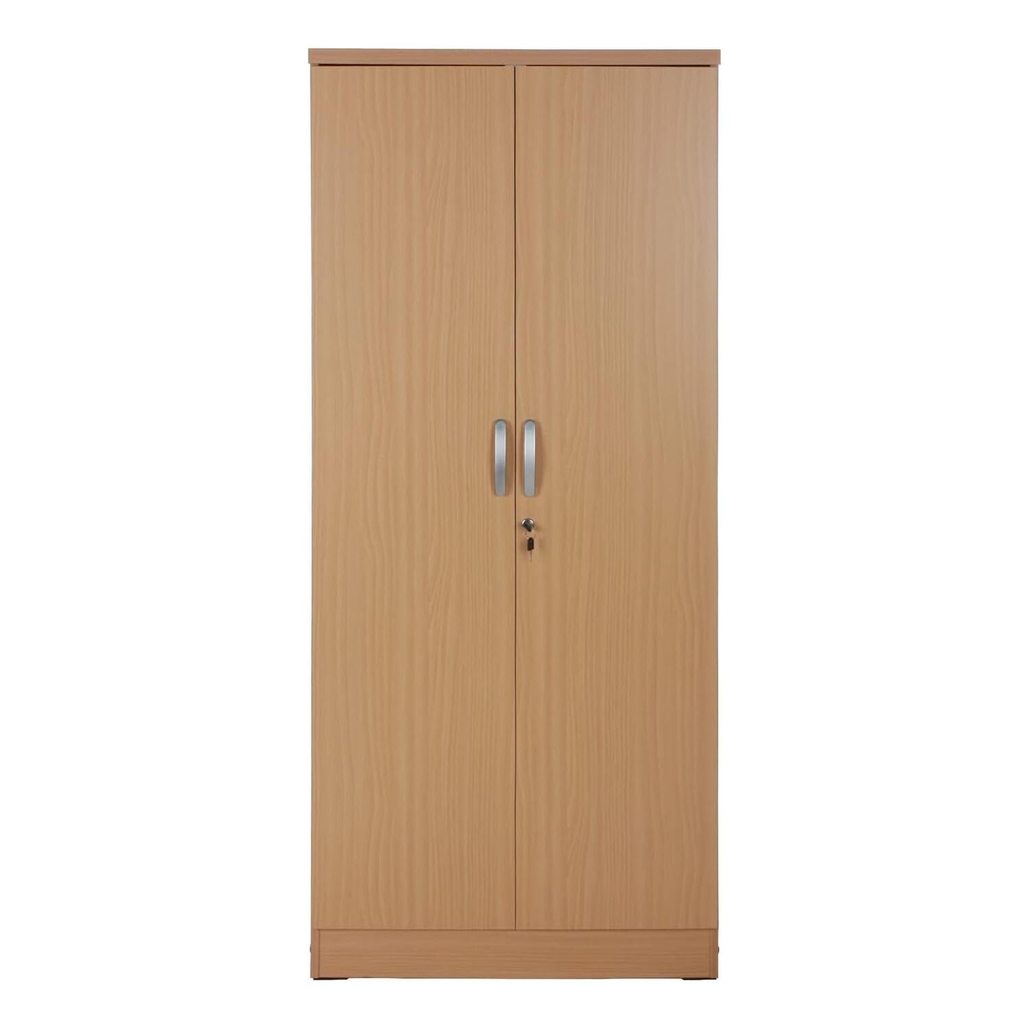 Better Home Products Harmony Wood Two Door Armoire Wardrobe Cabinet Beech Maple
