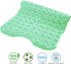 Tree Bud Bathtub Mats For Shower Tub Non-Slip Bath Mat 39 X 16 Inch Extra Long Shower Mat, Bath Tub Mat For Bathroom With Machin