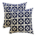 Pinkparrot Cotton Single Colour Printed Throw Pillow Covers/Cushion Covers (18X18Inches)  Set Of 2 Pcs Code0238