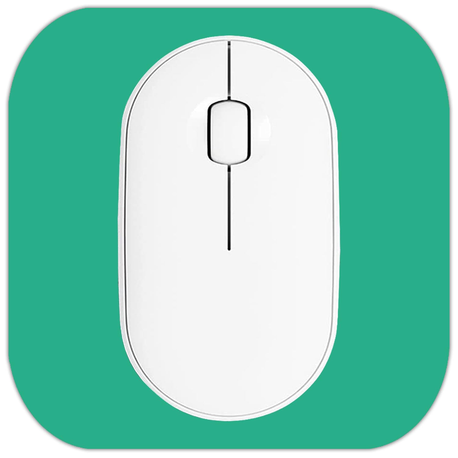 Mini Mouse Pad, 6X6 Inches, Waterproof Non-Slip Rubber Base, For Laptop, Keyboard Tray, Wireless Mouse, Home, Office, Travel (Da