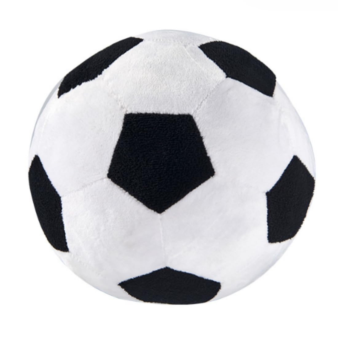 Ophrbu Soccer Ball Sports Pillow Fluffy Soft Throw Pillow Toy, 9' Orbicular Durable Sport Soccer Ball Plush Toys, Gift For Kids