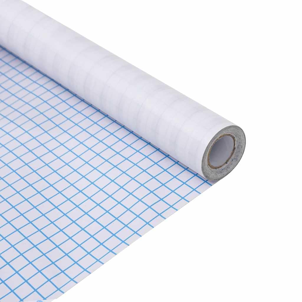 vidaXL Selfadhesive Window Film Frosted stripes 35.43 x 196.85 in PVC