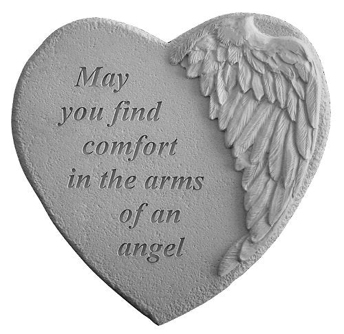 Kay Berry 8911 Winged Heart May You Find Decorative Stone, Multicolor