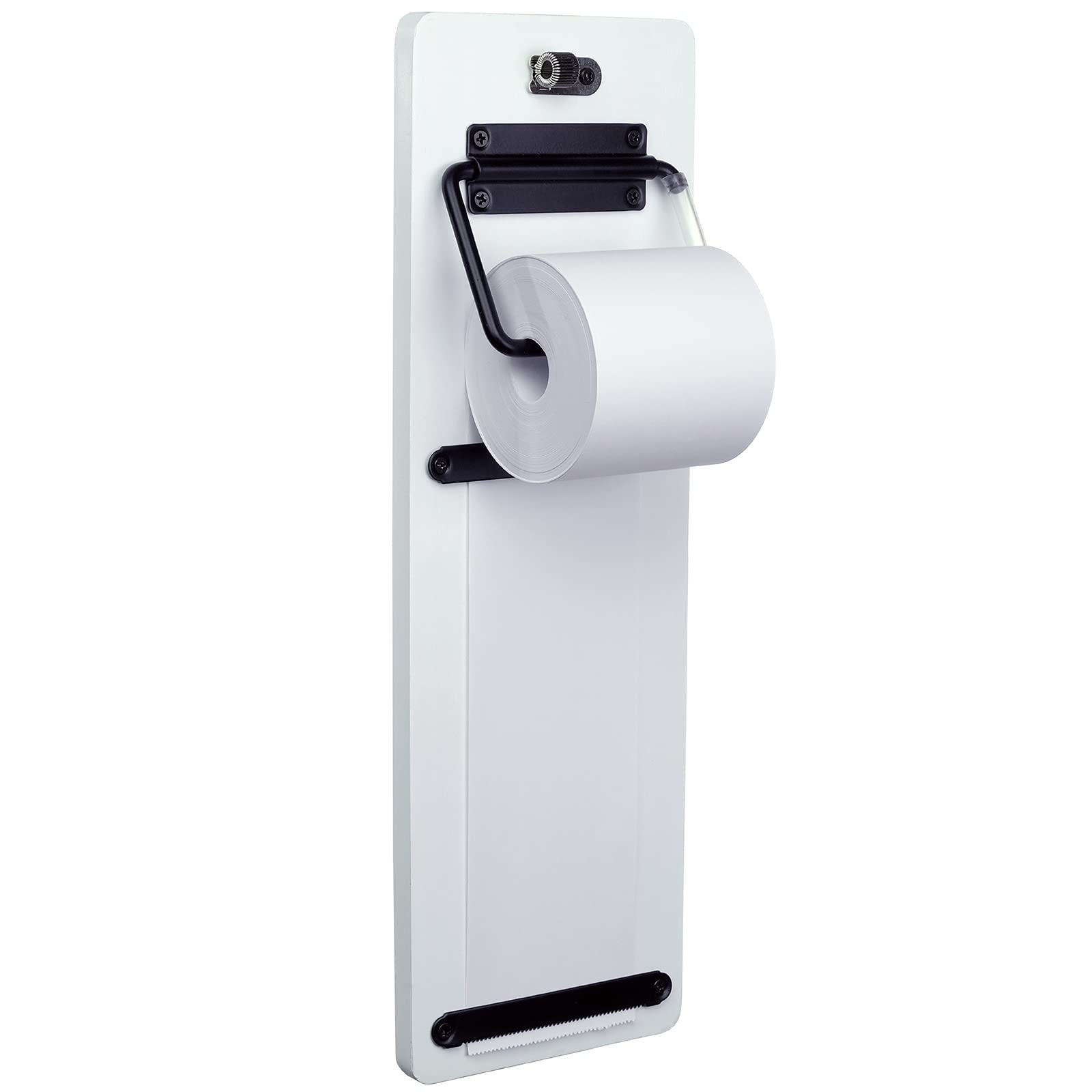 Excello Global Products Wall Mounted Note Paper Dispenser With A 160 Foot Roll Of Paper Included