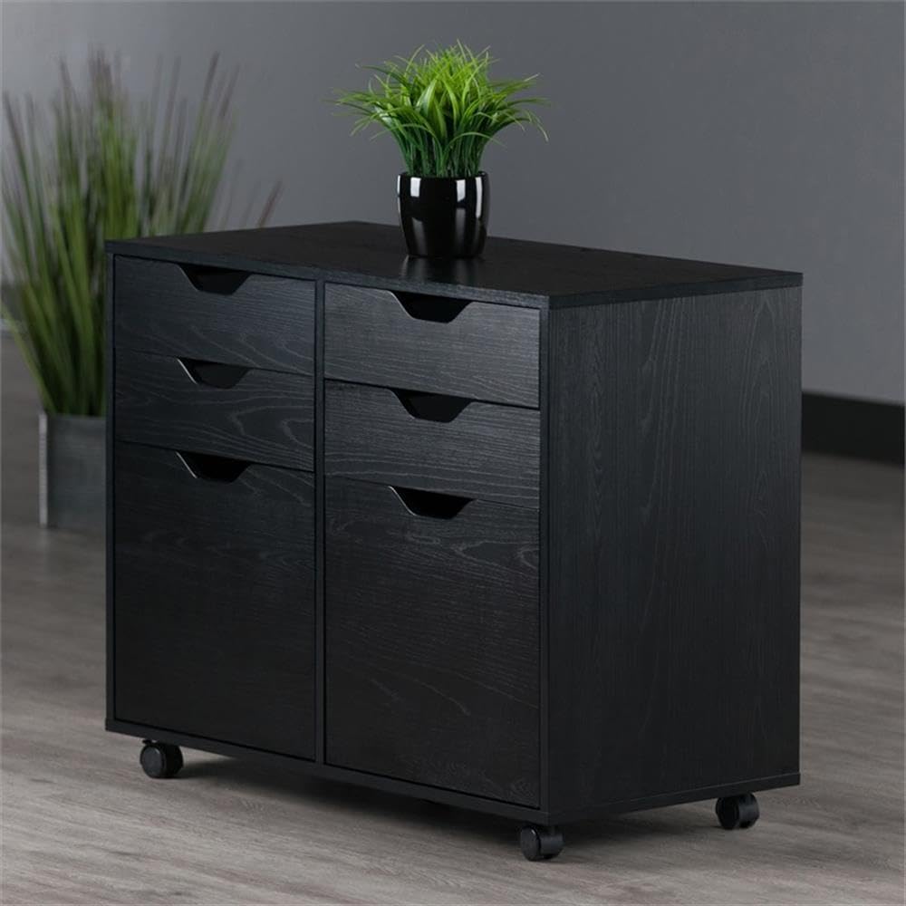 Winsome Wood Halifax Cabinet, 26 H, Black