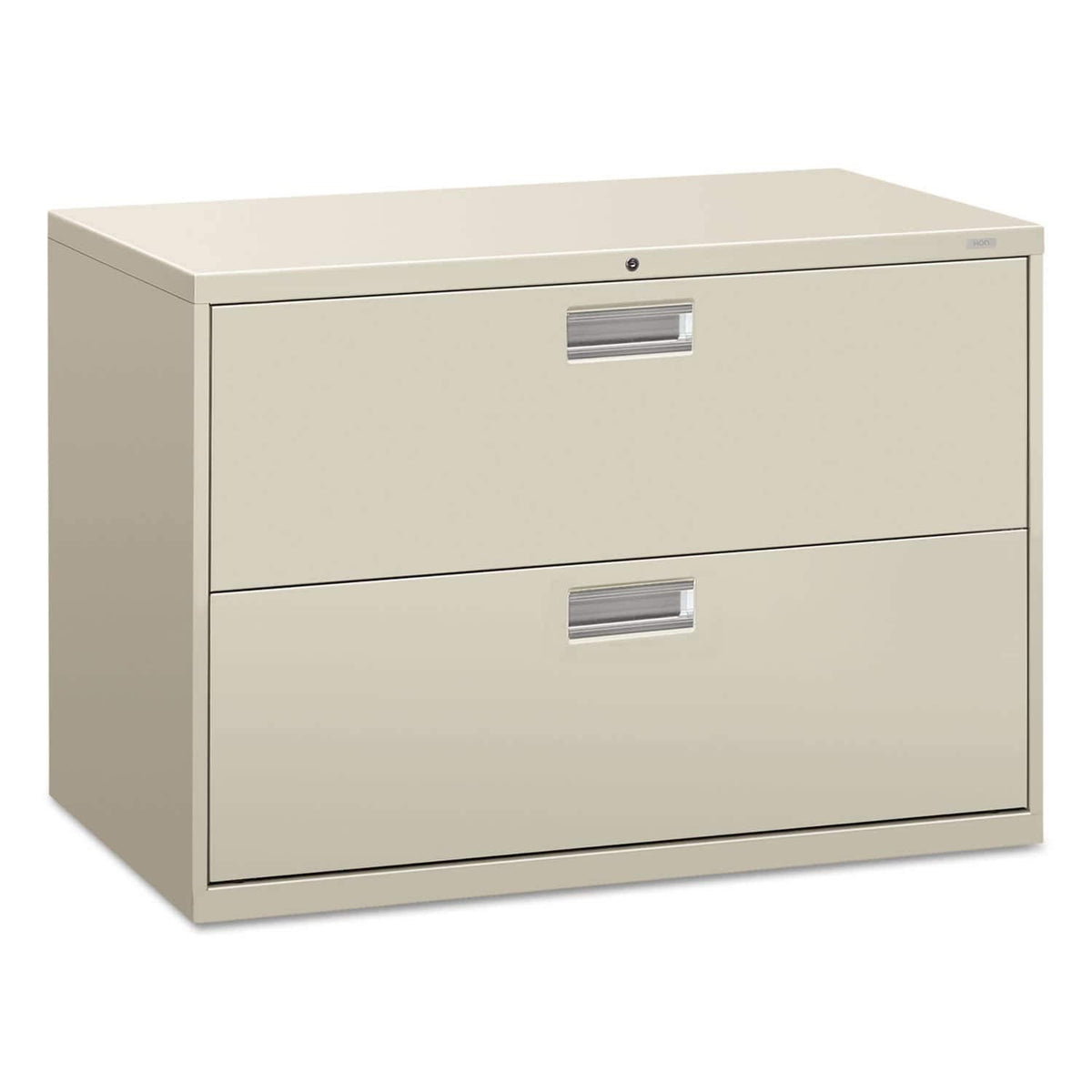 Hon 600 Series Two-Drawer Lateral File, Light Gray