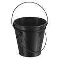 Patikil 4.7 Inch Colored Metal Buckets, 2 Pack Pencil Holder Buckets Round Metal Planter Pails Container With Handles For Classr