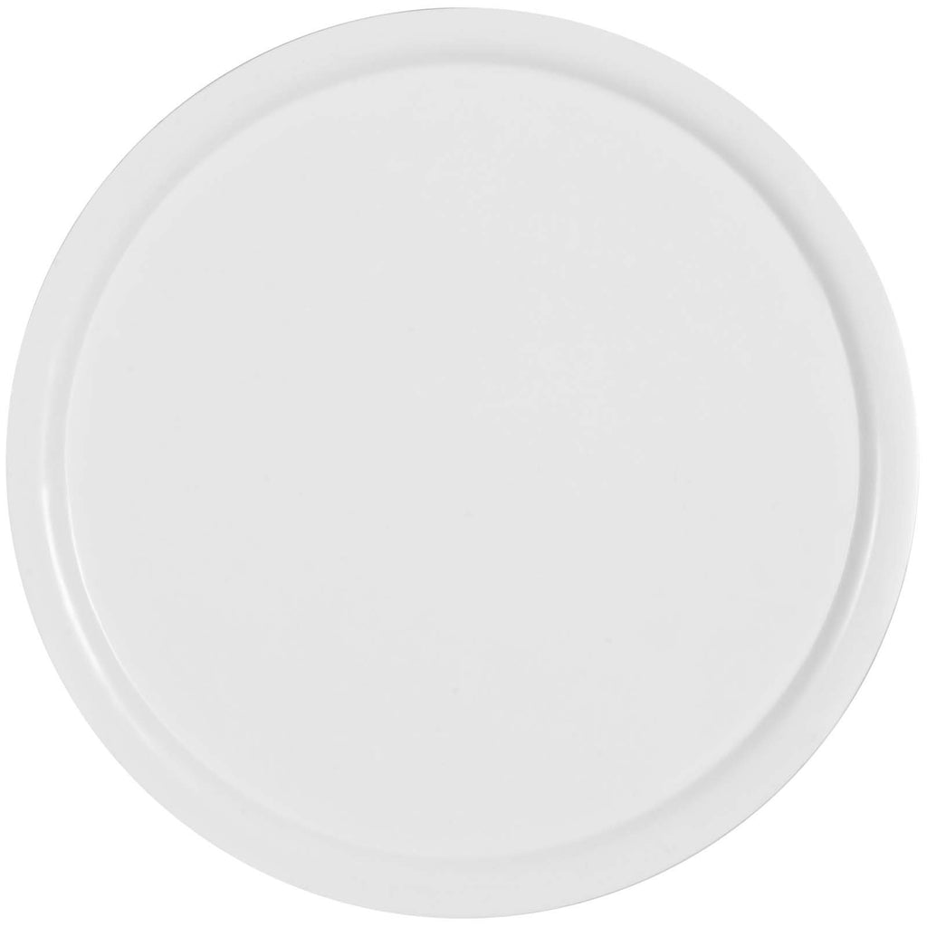 Modway Digress Mid-Century Round Side Table With Hairpin Legs in White