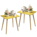 Foraofur Side Tables Living Room Set Of 2, Small Wooden Table Accent Table Living Room, Bedroom, Accent Tables For Small Spaces, Easy Assembly