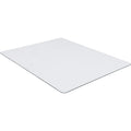 Lorell Tempered Glass Chairmat, 48" Width x 60" Depth x 0.25" Thickness, Clear, 1 Each