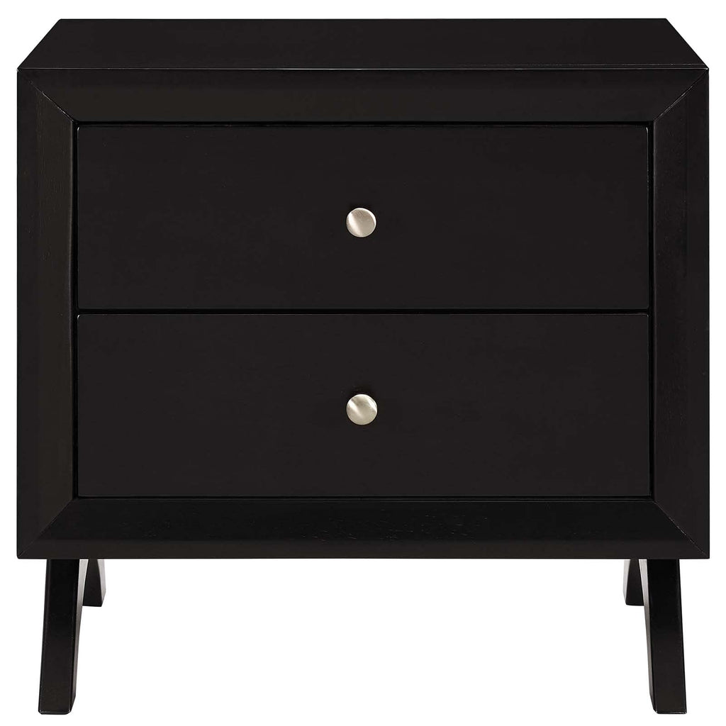 Modway Providence Nightstand Or End Table, Cappuccino
