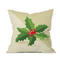 The Purple Tree Christmas Cushion Cover For Living Room Sofa (Pack Of 1, 16X16 Inch)  Christmas Theme, Multi, Square, Festive