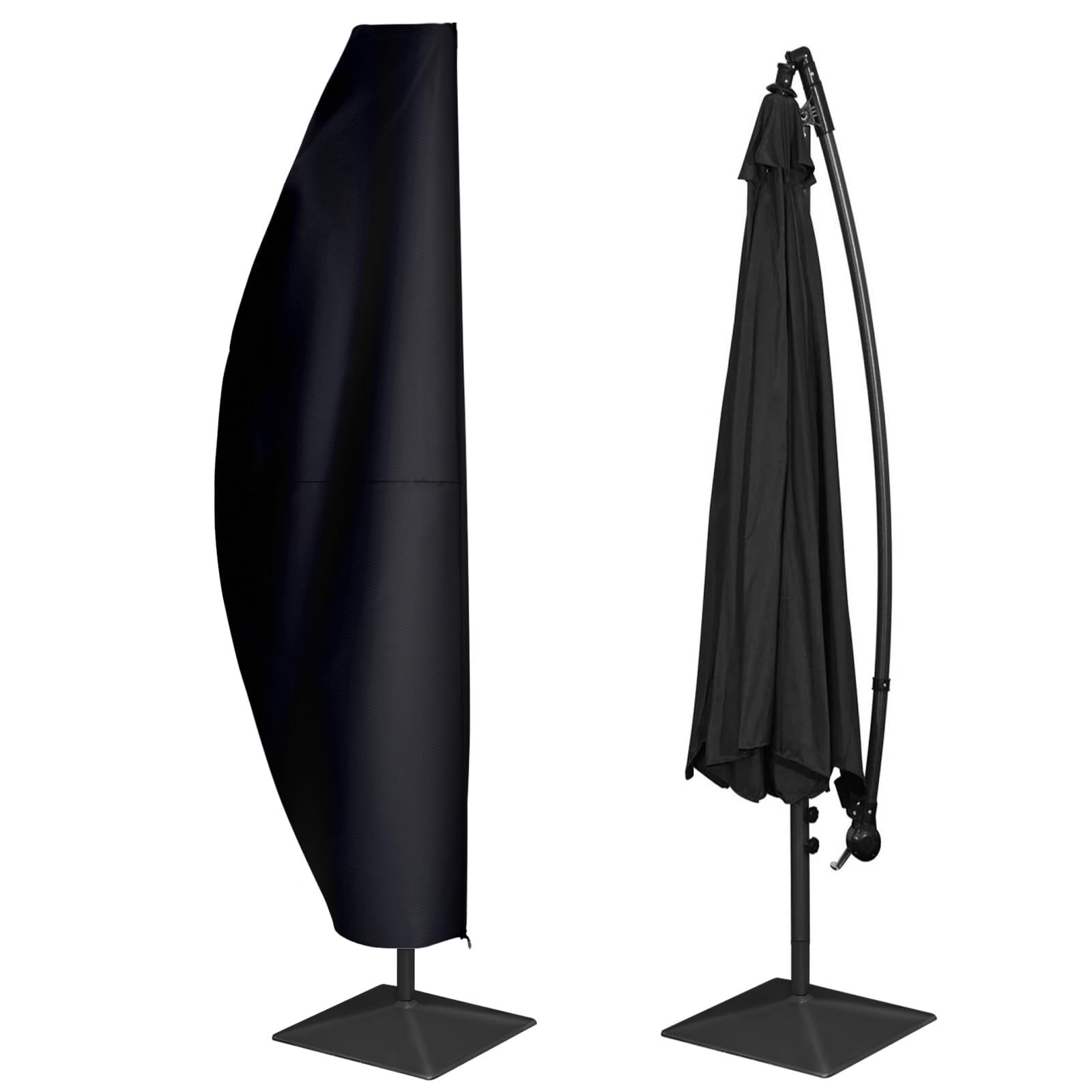 Boyspringg Patio Umbrella Cover - Umbrella Cover For 9Ft-13Ft Cantilever Umbrella,Waterproof Fabric Outdoor Umbrella Cover,Banan