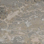 HomeRoots Decor 3'3-inch x 4'11-inch Polyester Sand Grey Area Rug