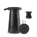 Upgraded Collapsible Stool,Load Capacity 440lbs, Lightweight Yet More Sturdy,Portable Retractable Folding Telescoping,Foldable C