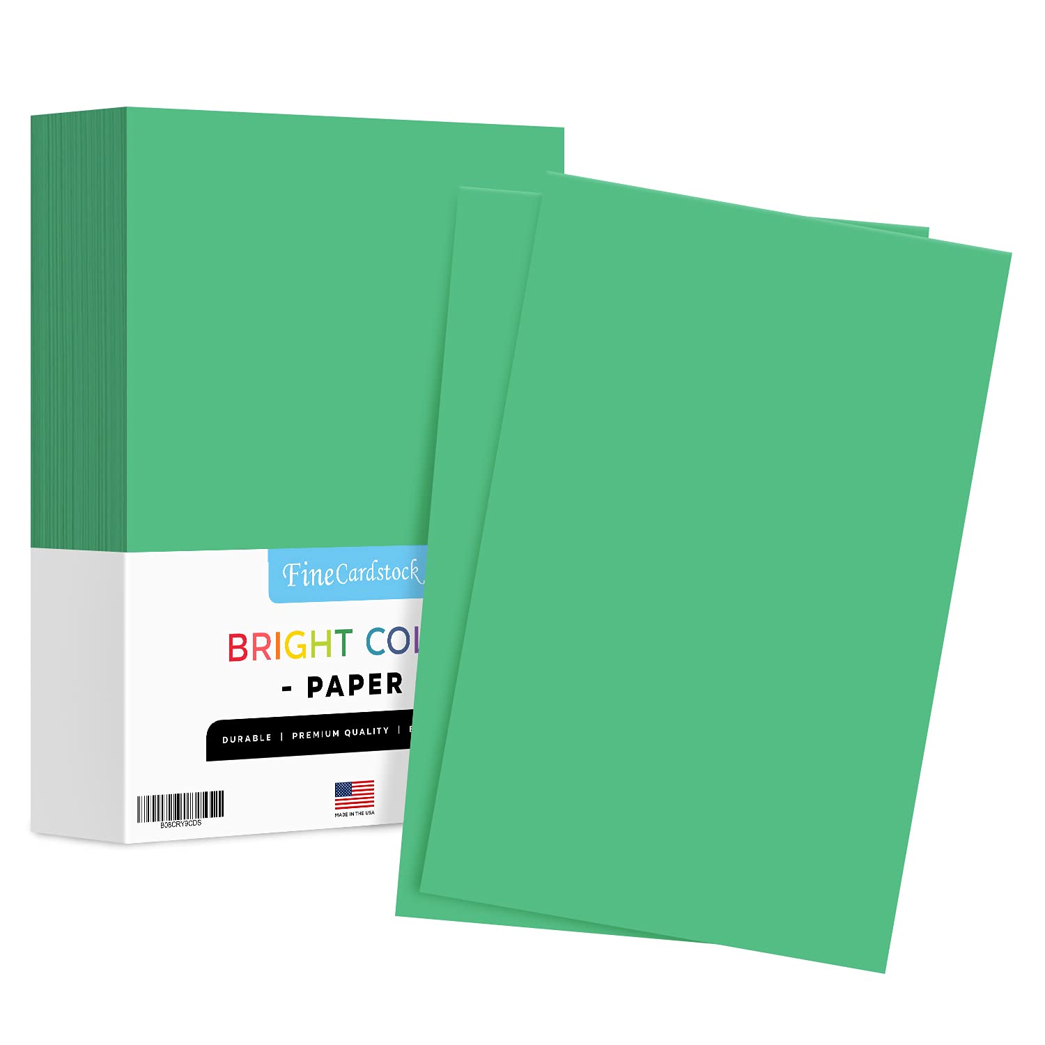 11 X 17 Meadow Green Neon Bright Fluorescent Colored Paper | 20Lb Bond (75Gsm) Paper | 500 Sheets - 1 Ream