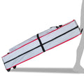 Eurmax Heavy Duty Wheeled Bag Pop Up Canopy Tent Universal Rolling Storage Bag With Handles For 10X10 Canopy Instant Tent(Light