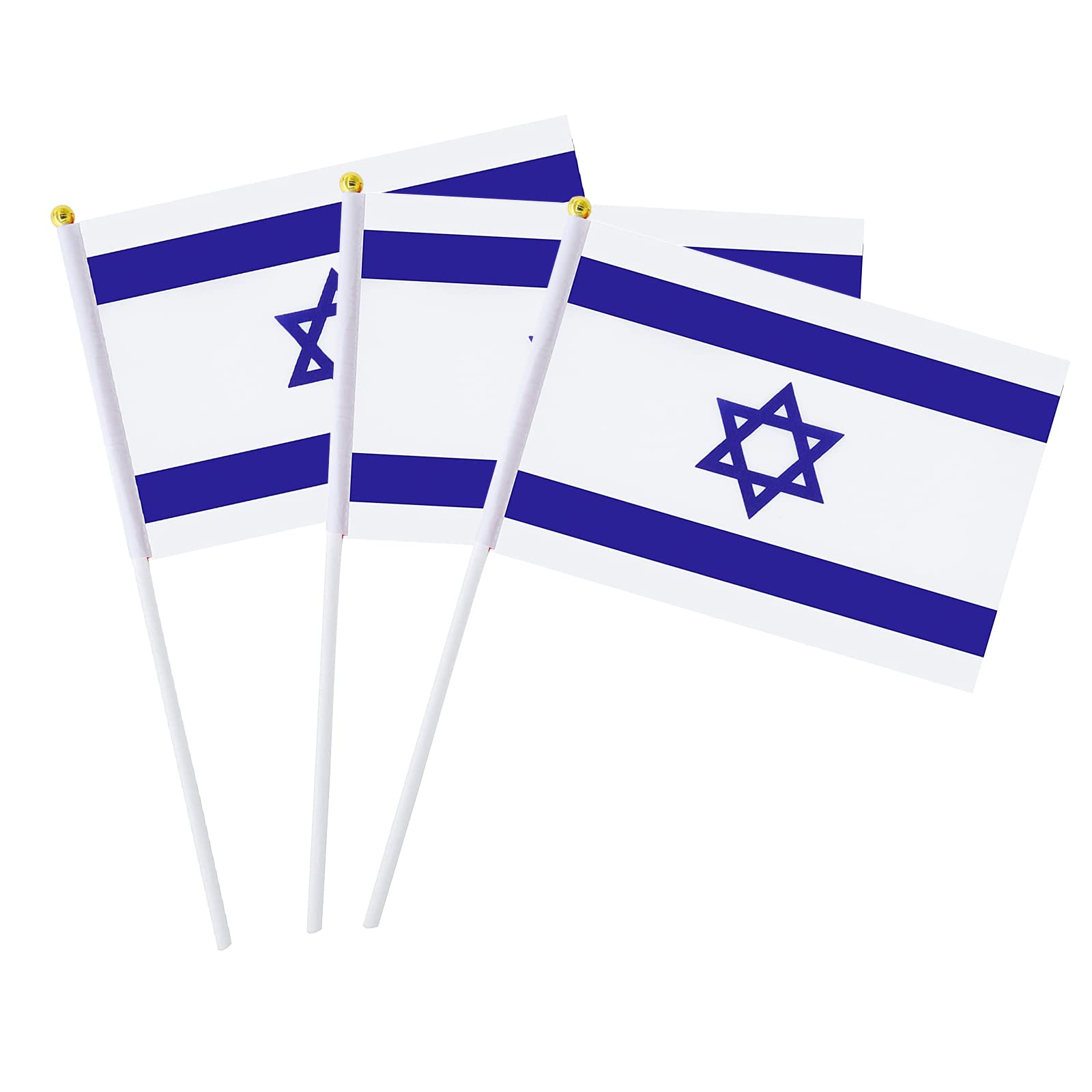 Israel Flag Israeli Hand Held Small Mini Stick Flags Decorations International Country World Flags For Party Olympics Festival P