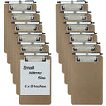 Trade Quest Pen Holder Memo Clipboards 6' X 9' (12 - Pack) (Pen Included)