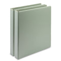 Samsill Plant-Based 1 Inch Durable D-Ring, Made In Usa, View Binder, Eco-Friendly, Usda Certified Biobased, 2 Pack, Sage Green