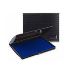 Uimprint Large 5' X 7' Felt Rubber Stamp Ink Pad, Navy Blue