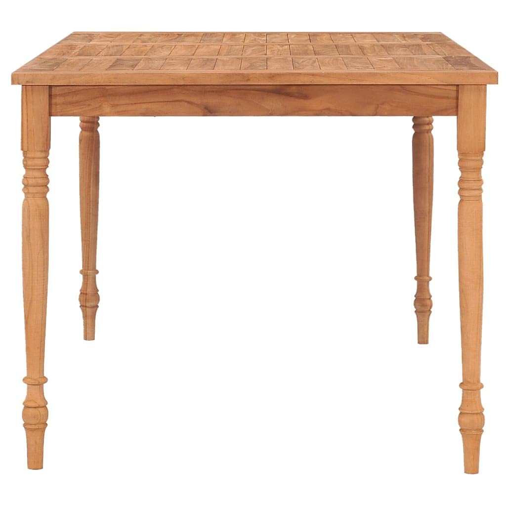 vidaXL Solid Teak Wood Batavia Table - Thumbnail 3