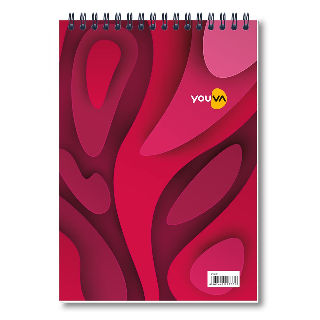 YOUVA Navneet My Notes Office Notebook Journal For Personal And Office Use | Top Wiro/Spiral Bound | Single Line | A5 Size - 14.