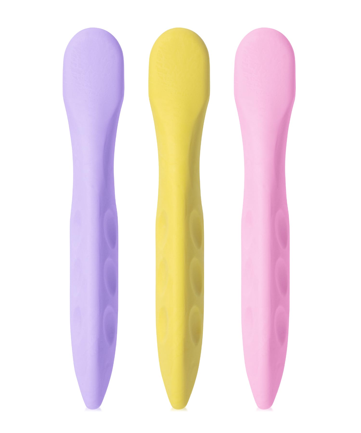 Mr. Pen- Pen-Shaped Erasers, 3 Pack, Pastel Colors, Grip Erasers Cute Erasers For Kids Erasers For Pencils, Cute Erasers For Gir