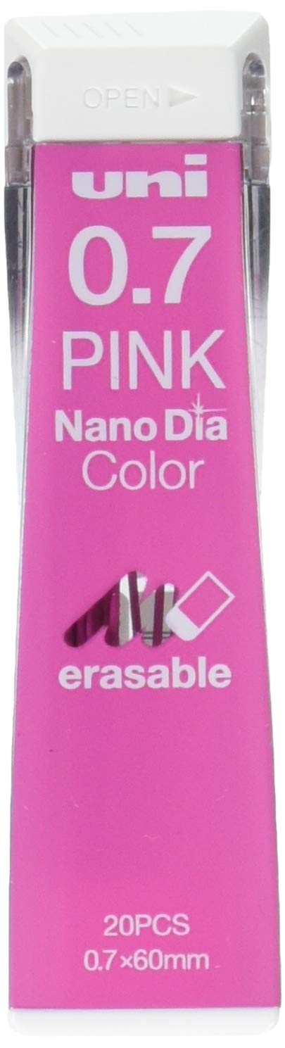 Uni Color Mechanical Pencil 0.7Mm Lead, Nanodia, Pink, 0.7Mm Lead