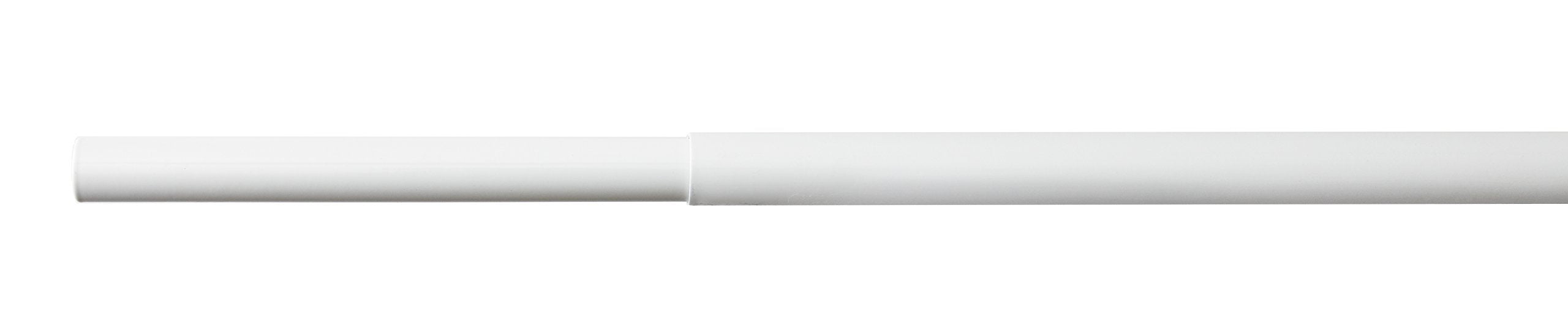 ClosetMaid 2052 SuperSlide Adjustable Hanging Rod, 6' to 8', White