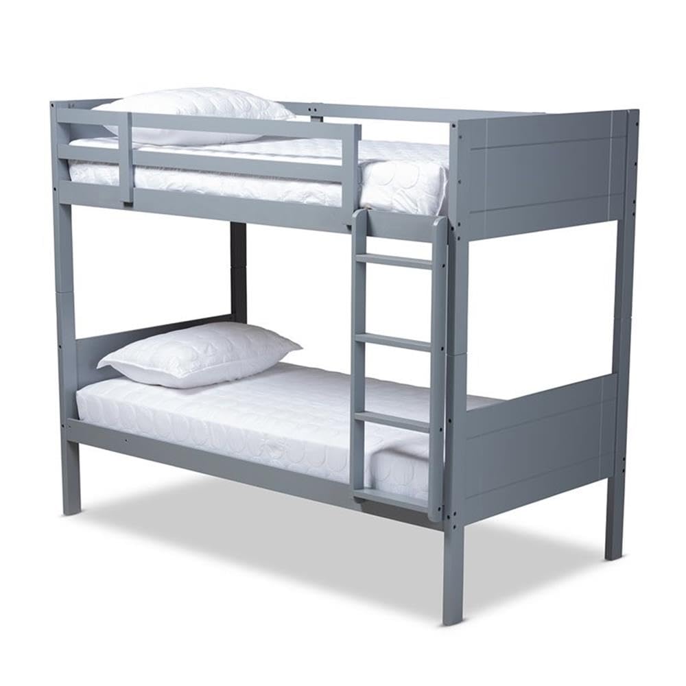Baxton Studio Elsie Bunk Bed - Thumbnail 3