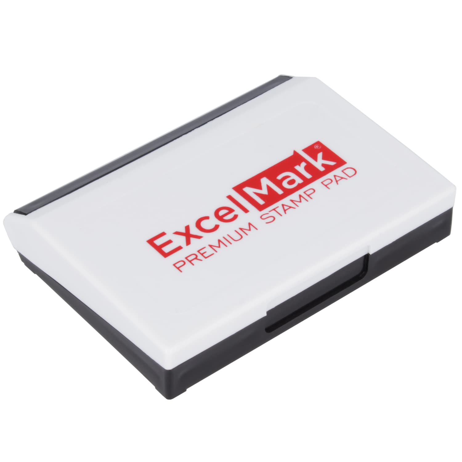 Excelmark Ink Pad For Rubber Stamps 2-1/8' By 3-1/4' - Red