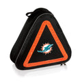 Nfl Miami Dolphins Roadside Emergency Kit With Digital Print, One Size, Black