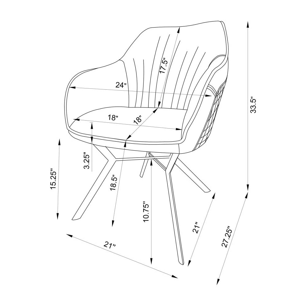 Coaster Home Furnishings Trevon Upholstered Tufted Side Chairs (Set of 2) Blue and Brown