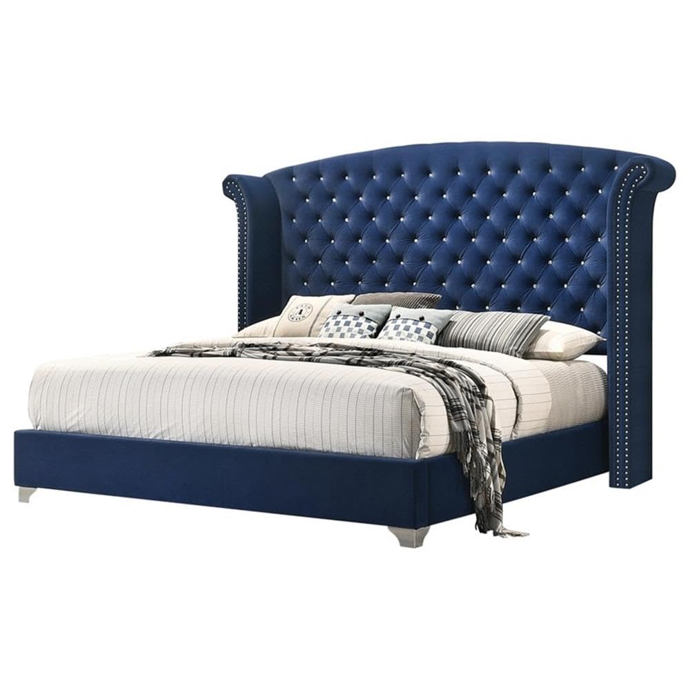 Coaster 223371Q-S5 Bedroom Set, Metallic
