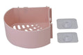 VANDU Triangle Soap Holder || Inter Design Bathroom || Kitchen Storage Organizer Triangle Shelf Rack Corner Caddy with Wall Moun