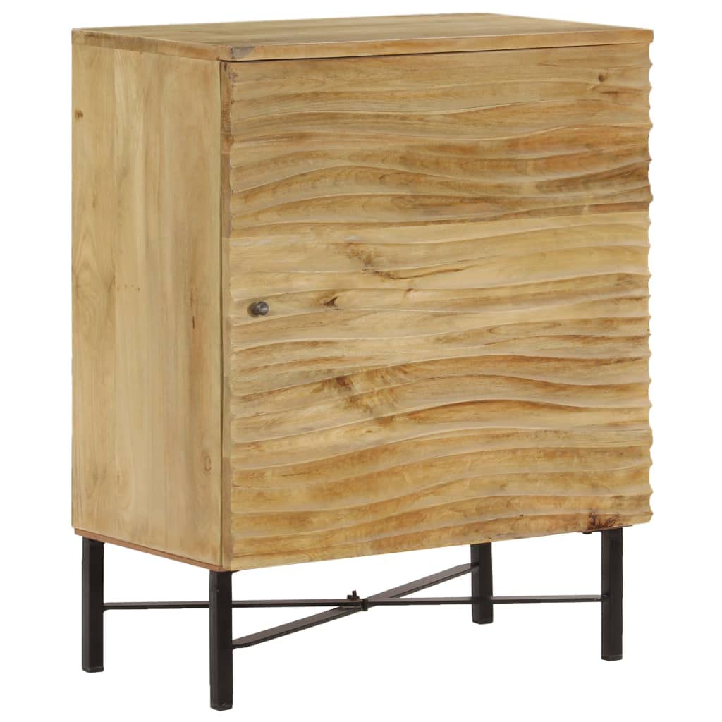 vidaXL Sideboard Solid Mango Wood 23.6&quot;x13.8&quot;x29.