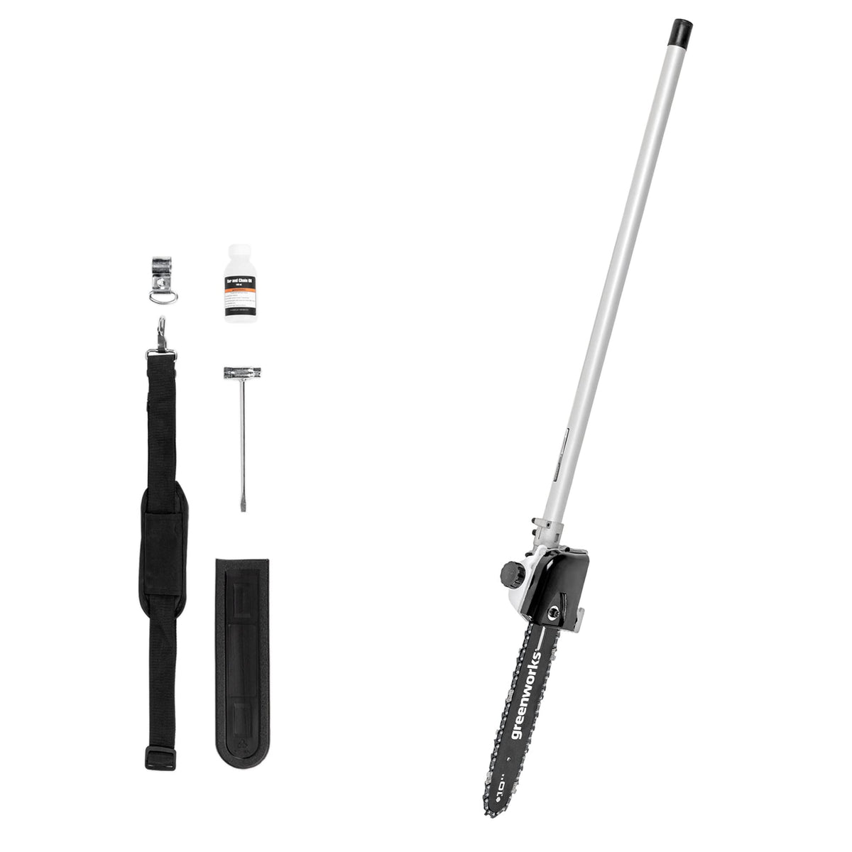 Greenworks 10-Inch Polesaw Attachment For Greenworks Attachment Capable String Trimmers
