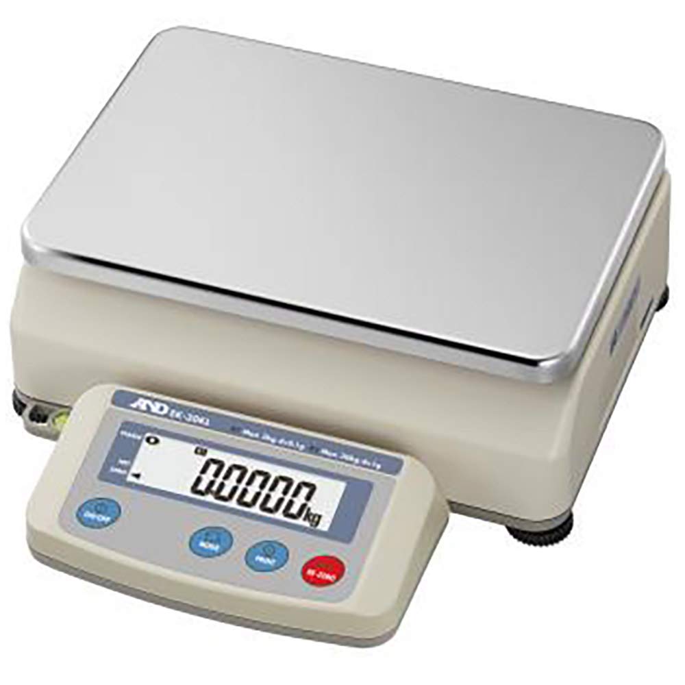 A&D Weighing Ek-L Compact Bench Scale, 15 Kg X 0.1 G