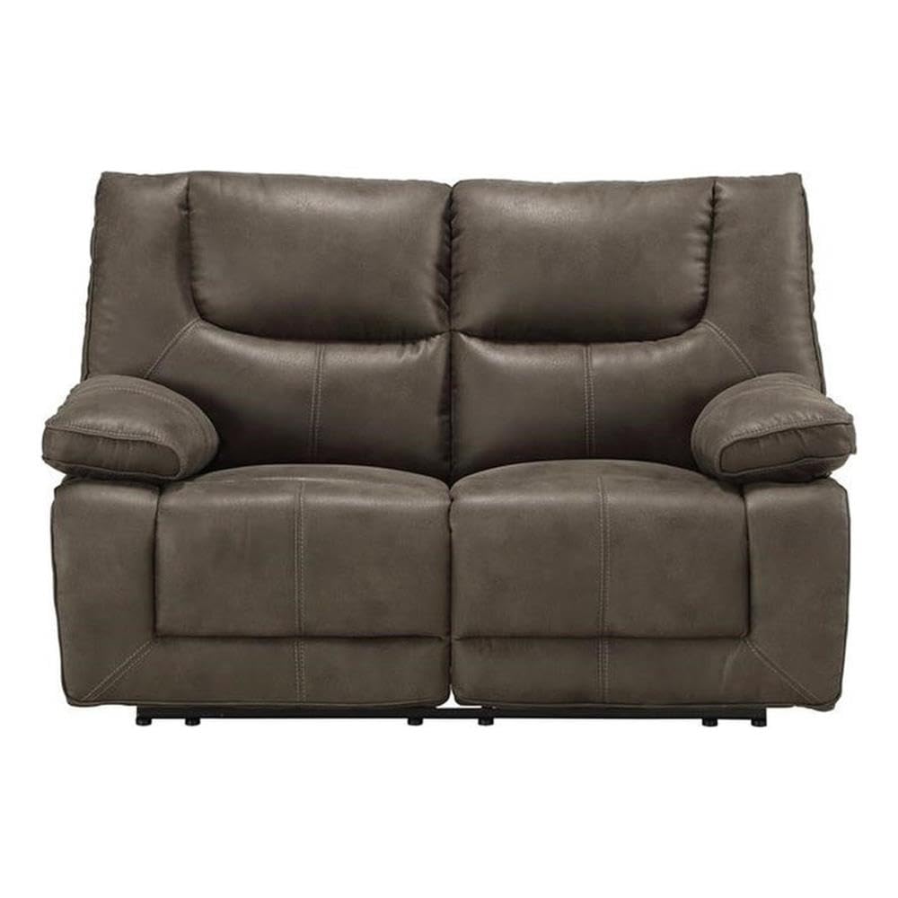 Acme Harumi Loveseat (Power Motion) In Gray Fabric