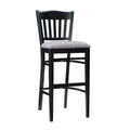 Maryah Upholstered Barstool Black Set Of 2