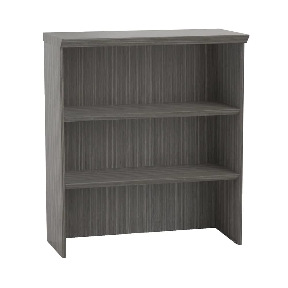 Mayline Sterling Bookcase, 36&quot;, Textured Driftwood Laminate