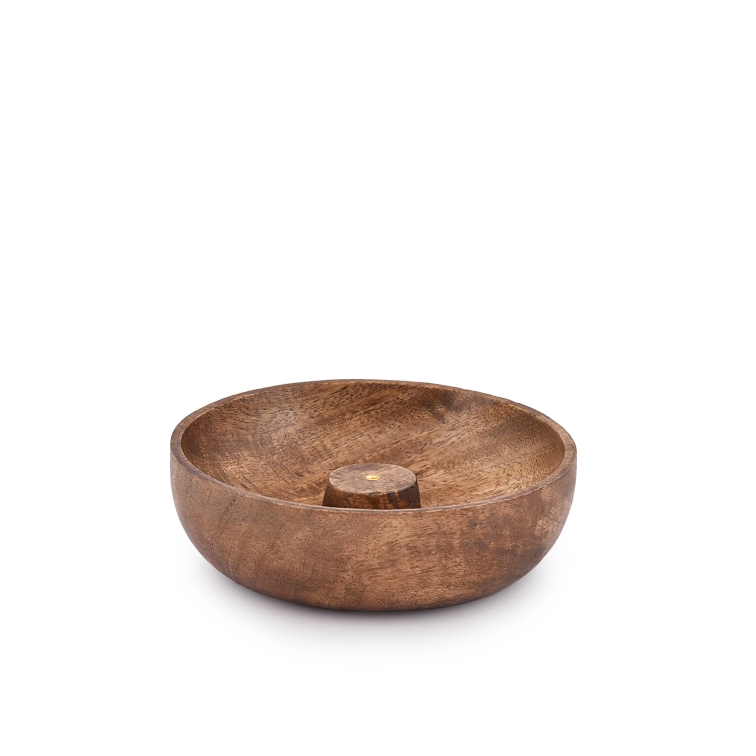 Edhas Incense Burner Stick Holder Bowl, Ash Catcher Bowl For Home D  Cor, Meditation, Yoga (5'' X 5'' X 1.5'')