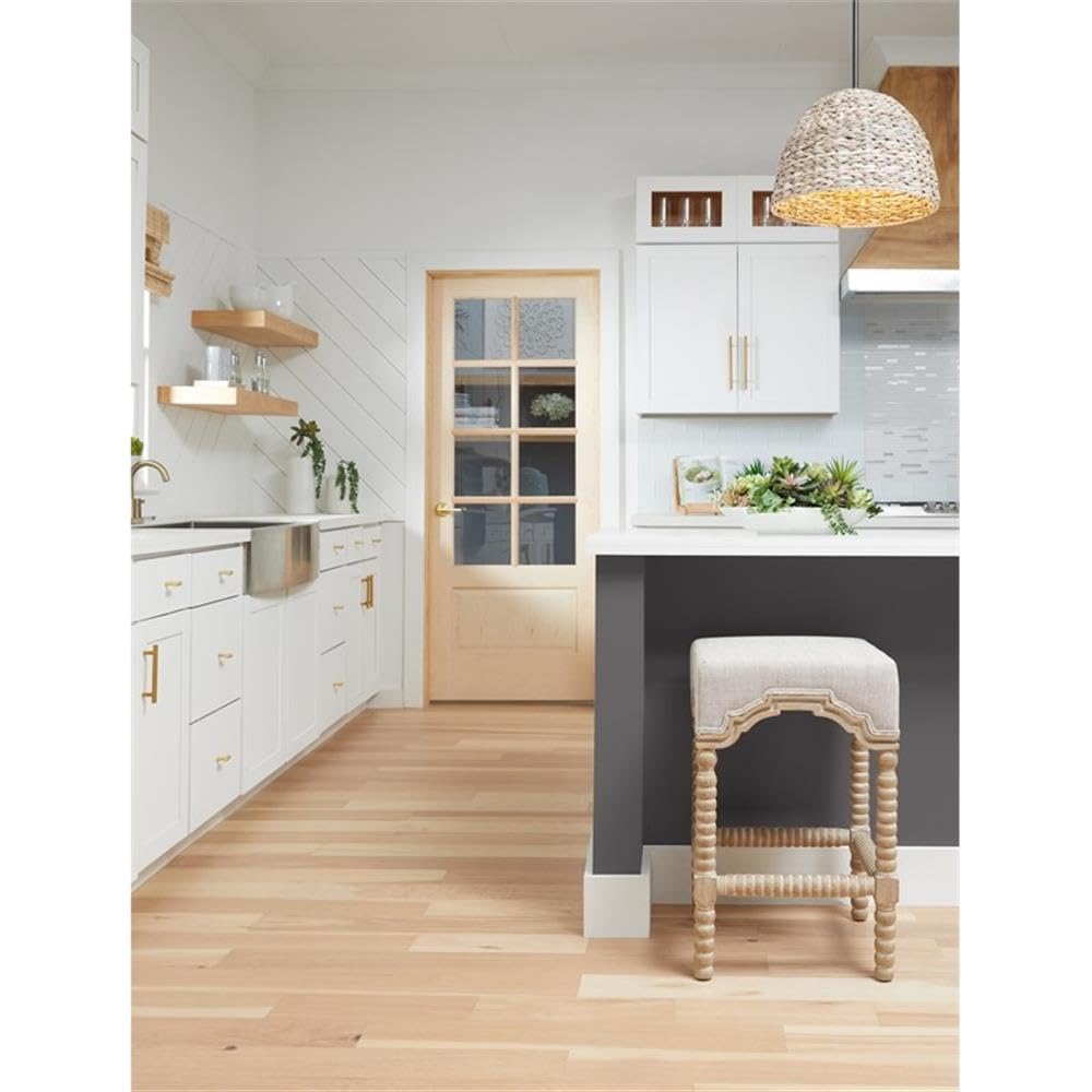 Star International Furniture Essentials Rue 27&quot; Fabric Counter Stool in Beige