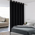 Bonzer Room Divider Curtain Grommet Thermal Insulated Wide Blackout Curtains For Bedroom Living Room, 96L X 70W Inch (8L X 5.8W