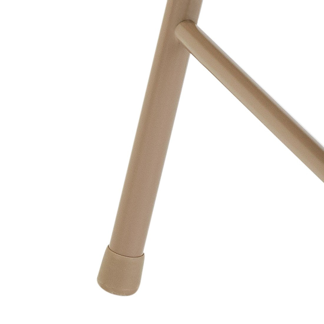 National Public Seating 951 Commercialine Vinyl Padded Folding Chair, Beige(4 Pack)