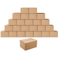 Shipping Boxes Mailers 8X6X4 Inches Corrugated Cardboard Small Packing Kraft Moving Mailing Box, Pack Of 25